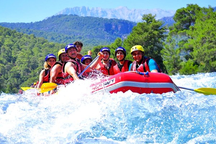 Antalya Combo Tour 3 in 1 Adventure Rafting & Quad Bike & Zipline