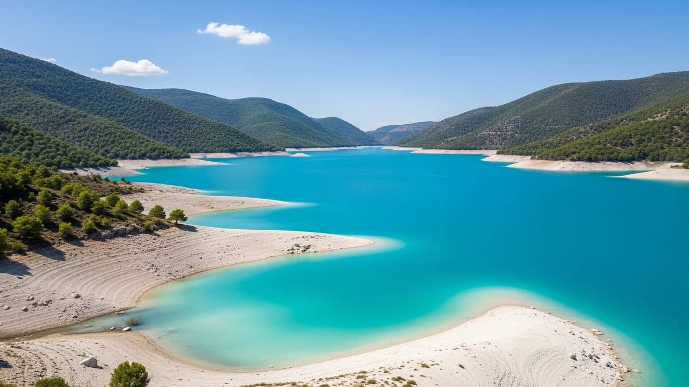 Salda Lake Pamukkale Tour from Antalya turquoise water