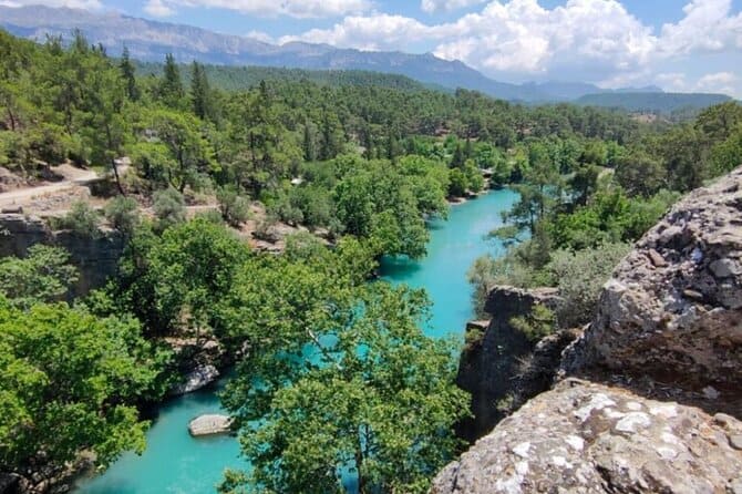 Tazi Canyon panoramic viewpoint Antalya Turkey off-road tour