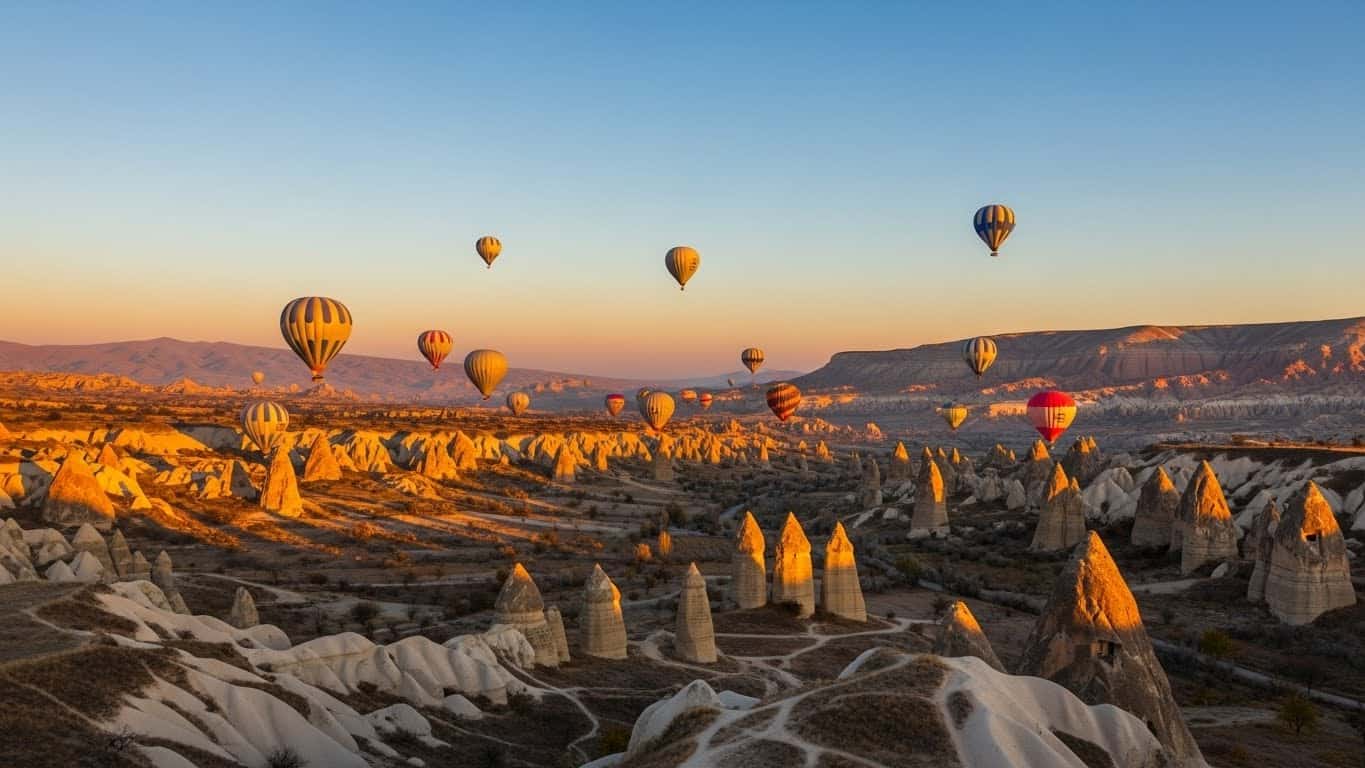 Cappadocia Sunrise balloons