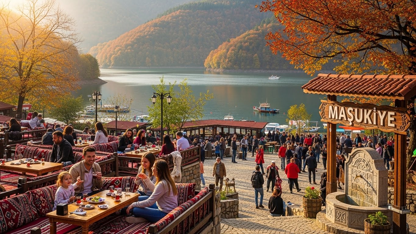 Maşukiye Waterfall Nature
